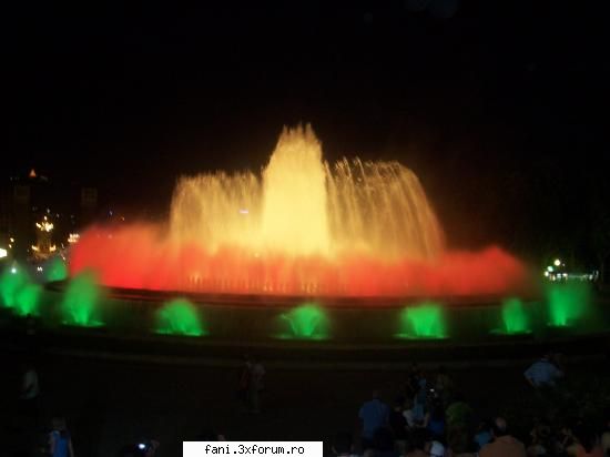 Barcelona-Fontana Magica - )foarteee frumos - Europa