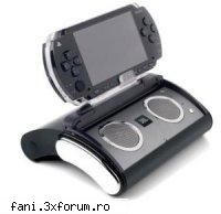 special concepute pentru consola psp de la sony, sistemul de boxe jbl portable speaker system vine